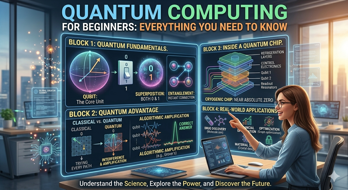 Quantum Computing for Beginners: Everything You Need to Know